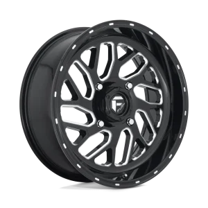 Fuel UTV – D581 TRITON – Black – 18″x7″ 13mm – Summer Wheels – D5811870A644